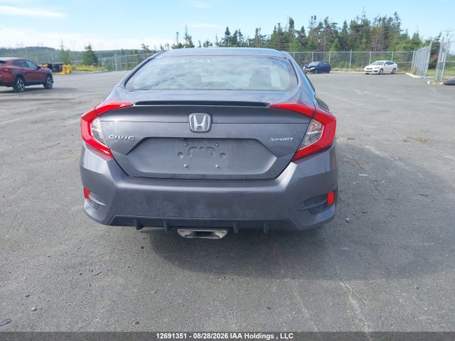 2019 Honda Civic Sport მანქანა იყიდება აუქციონზე, vin: 2HGFC2F86KH013118, აუქციონის ნომერი: 12691351