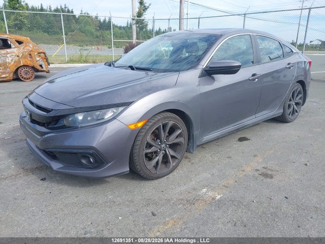 2019 Honda Civic Sport მანქანა იყიდება აუქციონზე, vin: 2HGFC2F86KH013118, აუქციონის ნომერი: 12691351