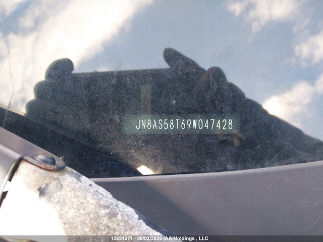 2009 Nissan Rogue S/sl მანქანა იყიდება აუქციონზე, vin: JN8AS58T69W047428, აუქციონის ნომერი: 12691371