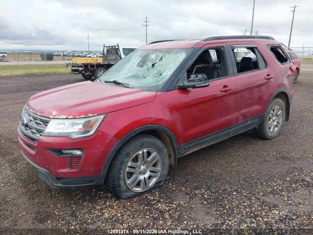 Ford EXPLORER XLT 2018 1FM5K8D87JGA74342 Image 2