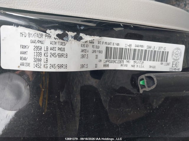 Продаж на аукціоні авто 2010 Jeep Grand Cherokee Limited, vin: 1J4PR5GK9AC123878, номер лоту: 12691379