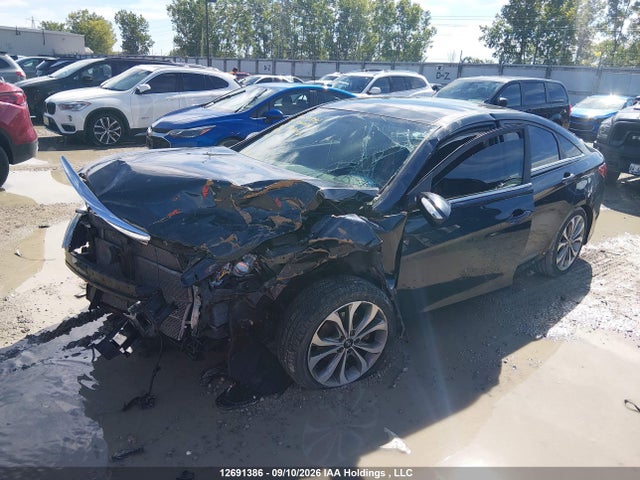 12691386 :رقم المزاد ، 5NPEC4AC5EH882242 vin ، 2014 Hyundai Sonata Se/limited مزاد بيع