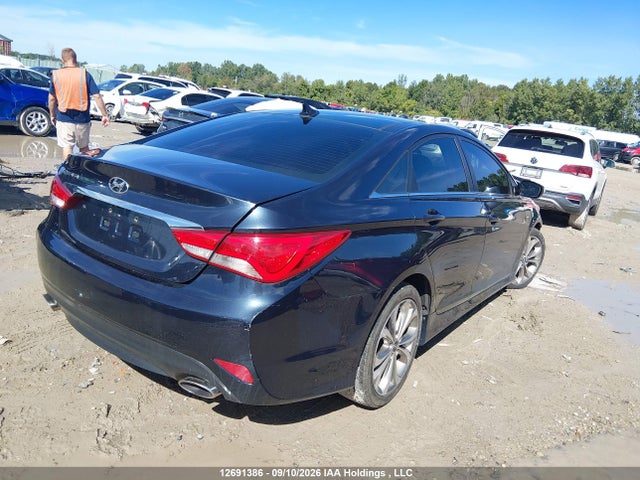 12691386 :رقم المزاد ، 5NPEC4AC5EH882242 vin ، 2014 Hyundai Sonata Se/limited مزاد بيع