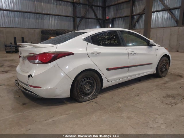 5NPDH4AE8GH760184 Hyundai ELANTRA GL