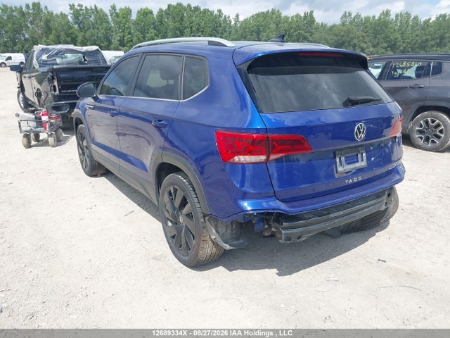 Продажа на аукционе авто 2024 Volkswagen Taos Comfortline, vin: 3VVVX7B25RM113348, номер лота: 12689334