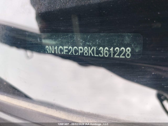 12691407 :رقم المزاد ، 3N1CE2CP8KL361228 vin ، 2019 Nissan Versa Note S/sv مزاد بيع