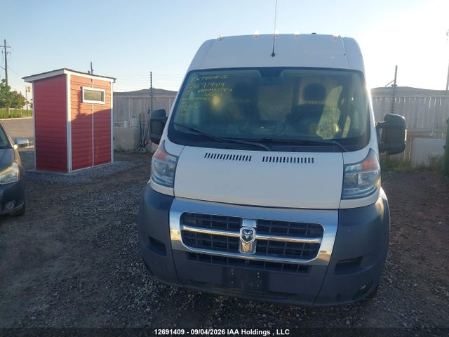 12691409 :رقم المزاد ، 3C6URVJG1JE124990 vin ، 2018 Ram Promaster 3500 3500 High مزاد بيع