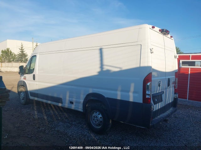 12691409 :رقم المزاد ، 3C6URVJG1JE124990 vin ، 2018 Ram Promaster 3500 3500 High مزاد بيع