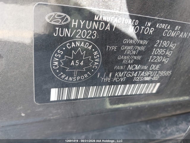 Genesis G70 2.0t Advanced Awd 2023 KMTG34TA9PU129585 Image 18