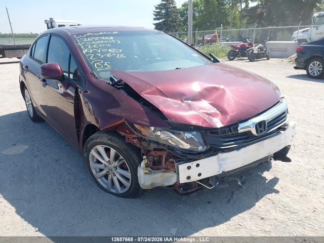 Продажа на аукционе авто 2012 Honda Civic Ex 4dr, vin: 2HGFB2F55CH004453, номер лота: 12657668