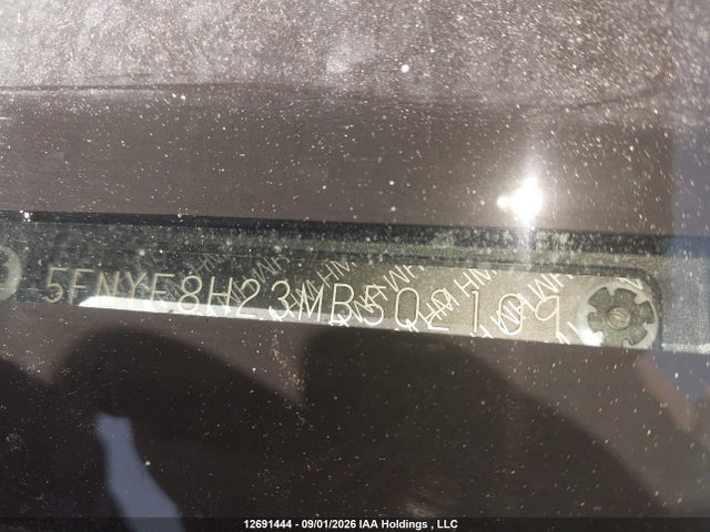 2021 Honda Passport Sport მანქანა იყიდება აუქციონზე, vin: 5FNYF8H23MB502109, აუქციონის ნომერი: 12691444