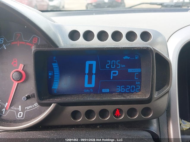 Chevrolet Sonic Lt Auto 2014 1G1JC6EH1E4120721 Image 7