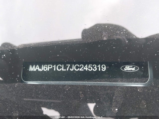 MAJ6P1CL7JC245319 Ford Ecosport Ses
