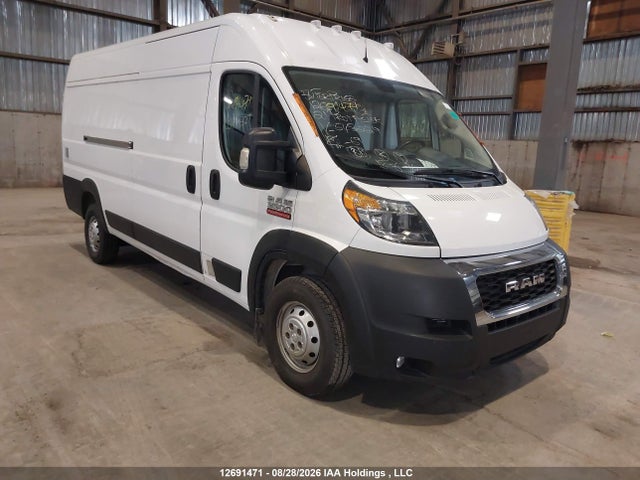 Продаж на аукціоні авто 2021 Ram Promaster 3500 High Roof Extended 159 In. Wb, vin: 3C6MRVJG9ME545229, номер лоту: 12691471