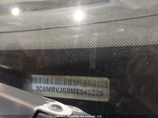 Продажа на аукционе авто 2021 Ram Promaster 3500 High Roof Extended 159 In. Wb, vin: 3C6MRVJG9ME545229, номер лота: 12691471