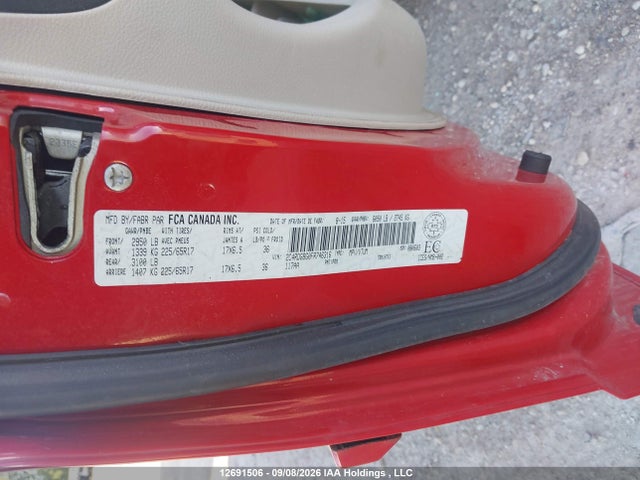 Продаж на аукціоні авто 2015 Dodge Grand Caravan Se, vin: 2C4RDGBG0FR746316, номер лоту: 12691506