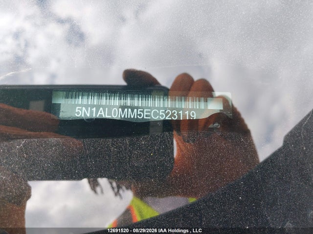 5N1AL0MM5EC523119 Infiniti QX60