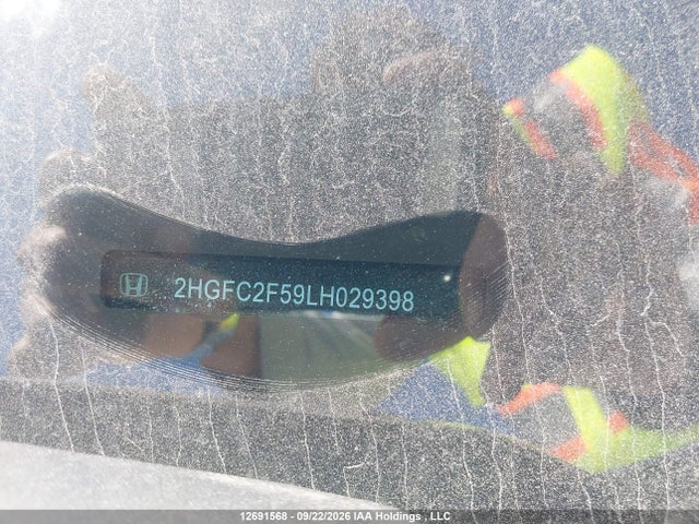 Honda Civic Lx 2020 2HGFC2F59LH029398 Image 18