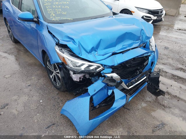 Продажа на аукционе авто 2020 Nissan Sentra Sv, vin: 3N1AB8CV0LY225259, номер лота: 12691572
