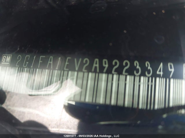 2010 Chevrolet Camaro Ls მანქანა იყიდება აუქციონზე, vin: 2G1FA1EV2A9223349, აუქციონის ნომერი: 12691577