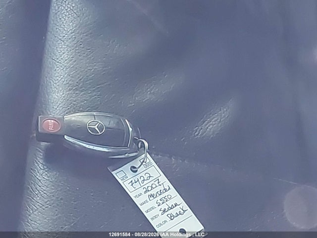 Продаж на аукціоні авто 2007 Mercedes-benz S 550 550, vin: WDDNG71X97A046202, номер лоту: 12691584