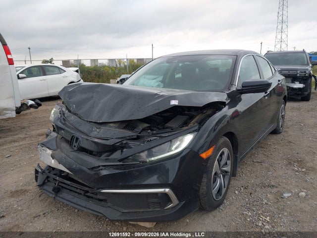 Honda Civic Lx 2020 2HGFC2F50LH024381 Image 2