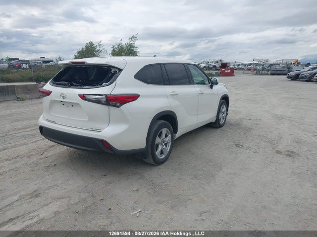 5TDBZRBHXLS500075 Toyota Highlander Le