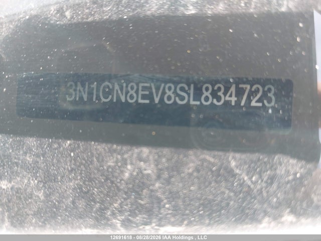 3N1CN8EV8SL834723 Nissan VERSA SV