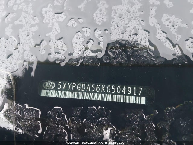 Продаж на аукціоні авто 2019 Kia Sorento Lx/s, vin: 5XYPGDA56KG504917, номер лоту: 12691627