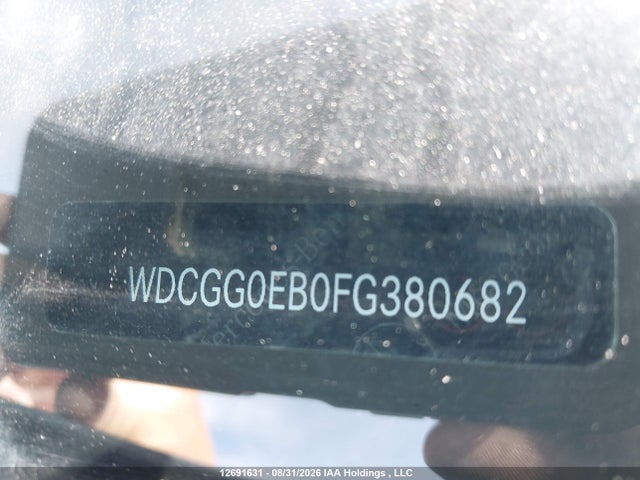 WDCGG0EB0FG380682 Mercedes-Benz Glk 250 Bluetec 4matic