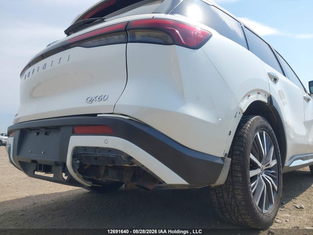 12691640 :رقم المزاد ، 5N1DL1GS2PC332032 vin ، 2023 Infiniti Qx60 Sensory مزاد بيع