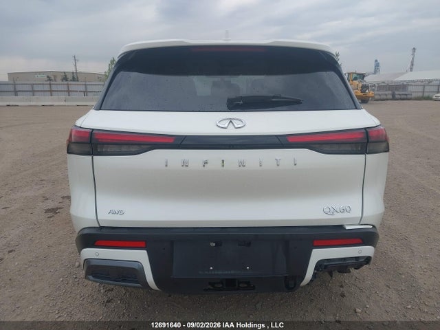 12691640 :رقم المزاد ، 5N1DL1GS2PC332032 vin ، 2023 Infiniti Qx60 Sensory مزاد بيع
