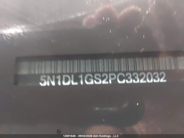 12691640 :رقم المزاد ، 5N1DL1GS2PC332032 vin ، 2023 Infiniti Qx60 Sensory مزاد بيع
