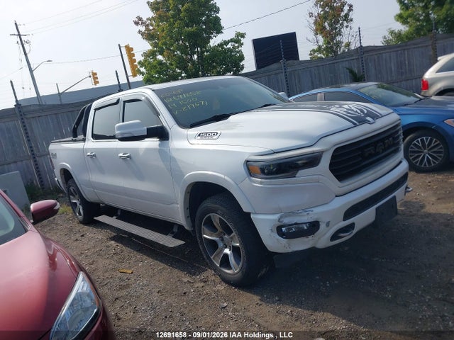 2019 Ram 1500 Laramie Longhorn მანქანა იყიდება აუქციონზე, vin: 1C6SRFST1KN819671, აუქციონის ნომერი: 12691658