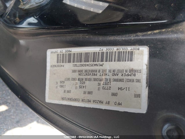 Aukcja sprzedaży 1995 Mazda Mx-5 Miata, vin: JM1NA3534S0607321, numer aukcji: 12691668