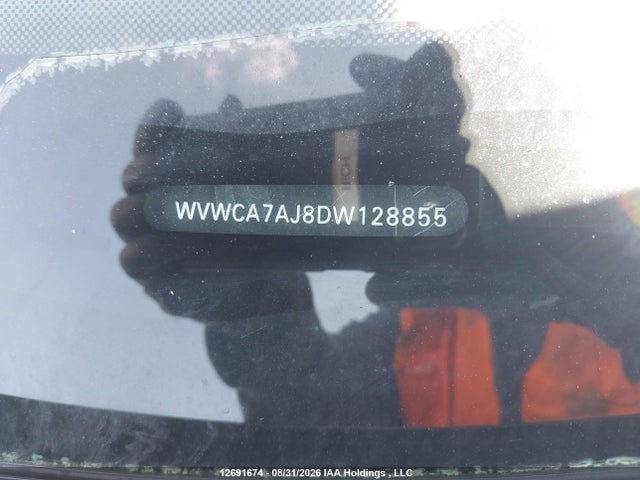 Aukcja sprzedaży 2013 Volkswagen Golf 2.5l Comfortline/2.5l Highline/2.5l Trendline/wolfsburg Edition 2.5l, vin: WVWCA7AJ8DW128855, numer aukcji: 12691674
