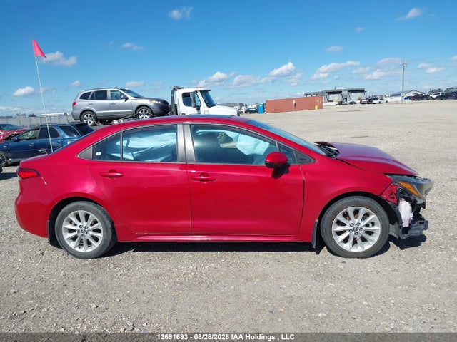 12691693 :رقم المزاد ، 5YFBPRBEXLP031459 vin ، 2020 Toyota Corolla Le مزاد بيع
