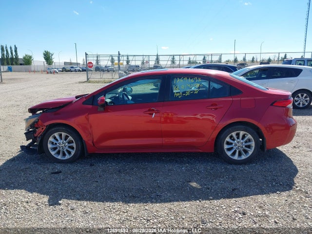 12691693 :رقم المزاد ، 5YFBPRBEXLP031459 vin ، 2020 Toyota Corolla Le مزاد بيع