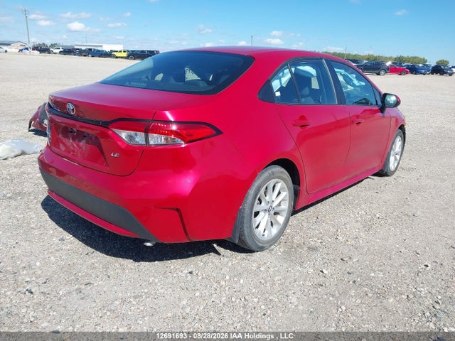 12691693 :رقم المزاد ، 5YFBPRBEXLP031459 vin ، 2020 Toyota Corolla Le مزاد بيع
