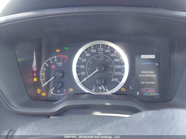 12691693 :رقم المزاد ، 5YFBPRBEXLP031459 vin ، 2020 Toyota Corolla Le مزاد بيع