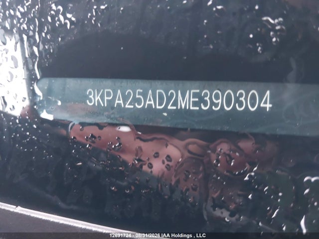 12691724 :رقم المزاد ، 3KPA25AD2ME390304 vin ، 2021 Kia Rio S مزاد بيع