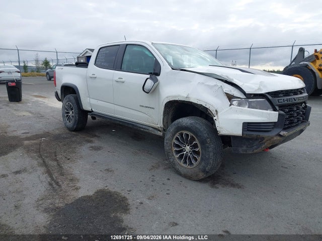 12691725 :رقم المزاد ، 1GCGTEEN4M1136459 vin ، 2021 Chevrolet Colorado Zr2 مزاد بيع