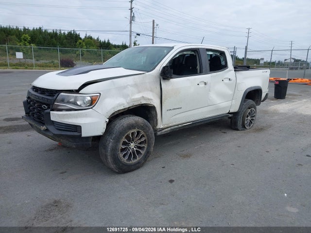 12691725 :رقم المزاد ، 1GCGTEEN4M1136459 vin ، 2021 Chevrolet Colorado Zr2 مزاد بيع