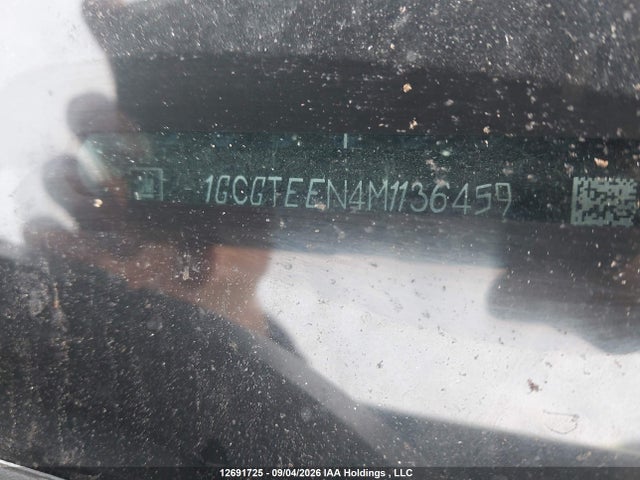 12691725 :رقم المزاد ، 1GCGTEEN4M1136459 vin ، 2021 Chevrolet Colorado Zr2 مزاد بيع