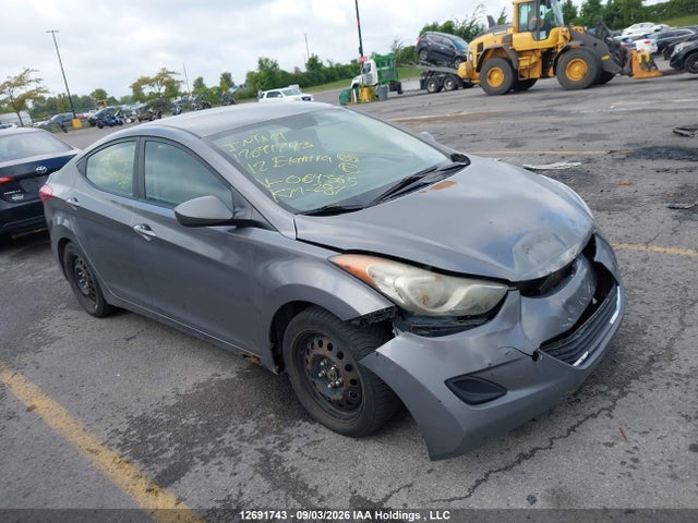 Продаж на аукціоні авто 2012 Hyundai Elantra Gl, vin: 5NPDH4AE2CH064365, номер лоту: 12691743