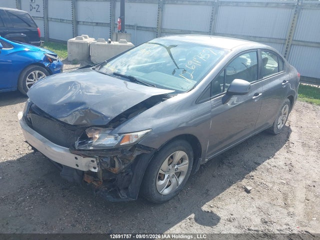 2013 Honda Civic Lx მანქანა იყიდება აუქციონზე, vin: 2HGFB2F46DH107454, აუქციონის ნომერი: 12691757