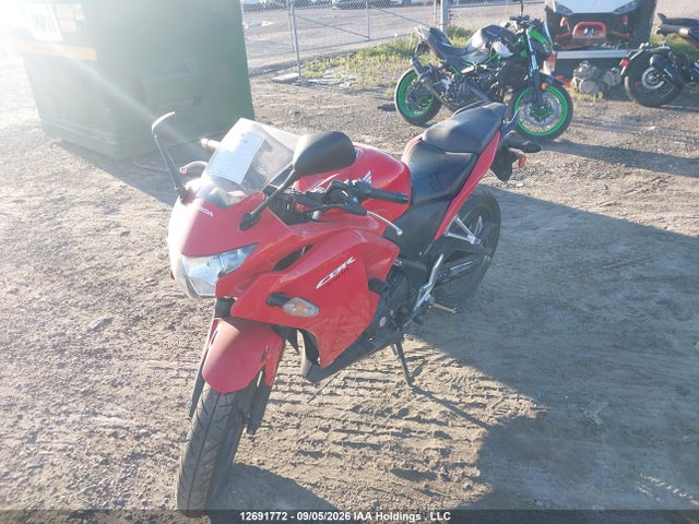 Aukcja sprzedaży 2013 Honda Cbr250 R/ra, vin: MLHMC4120D5400811, numer aukcji: 12691772