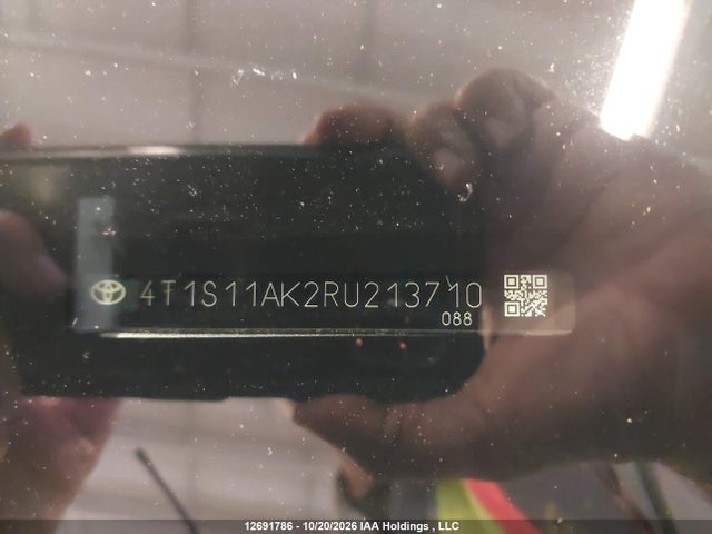 Продаж на аукціоні авто 2024 Toyota Camry Se Night Shade/se, vin: 4T1S11AK2RU213710, номер лоту: 12691786