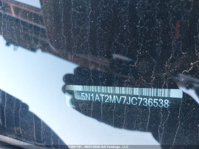 Продаж на аукціоні авто 2018 Nissan Rogue Midnight Edition/s/sl/sl W/propilot Assist/sv, vin: 5N1AT2MV7JC736538, номер лоту: 12691791