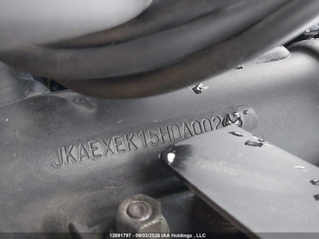 Продаж на аукціоні авто 2017 Kawasaki Ex650 F, vin: JKAEXEK15HDA00243, номер лоту: 12691797